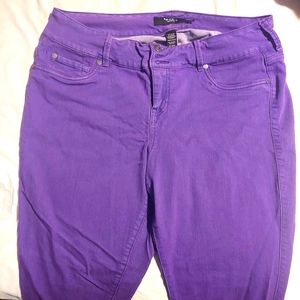 Torrid Purple Jeggins Size 18 Tall